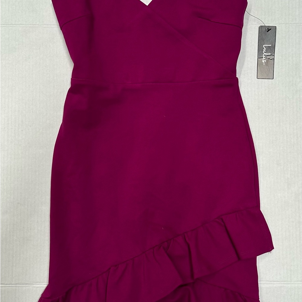 LULU’S PURPLE/PINK DRESS, NEW WITH TAGS!!